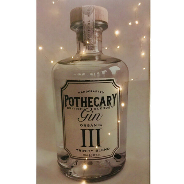 Pothecary Gin Trinity Blend (50cl, 49%)